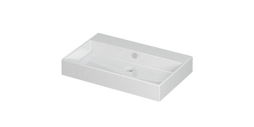 Wastafel Unlimited Porselein zonder kraangat 70 cm x 45 cm x, Doe-het-zelf en Verbouw, Sanitair, Overige typen, Nieuw, Ophalen of Verzenden
