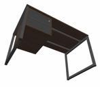 Thuiswerkplek bureau met ladenblok 140x80, Verzenden, Nieuw in verpakking
