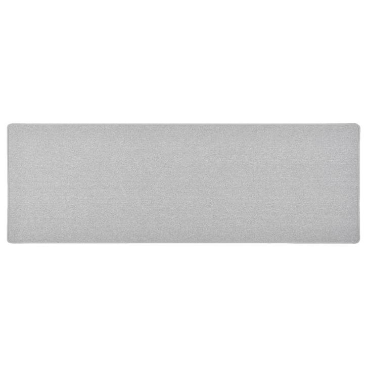 vidaXL Tapijtloper 50x150 cm lichtgrijs, Huis en Inrichting, Stoffering | Tapijten en Kleden, Grijs, Nieuw, Verzenden
