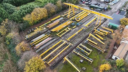 Gezocht en aangeboden: gebruikte bovenloopkranen / halkranen, Doe-het-zelf en Verbouw, Lieren en Takels, Gebruikt, Elektrisch
