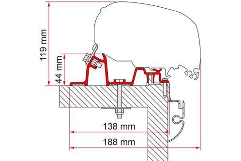 NU: BLACK CAMPING WEKEN |  Fiamma Kit Hobby Premium Luifel, Caravans en Kamperen, Tentaccessoires, Nieuw, Verzenden