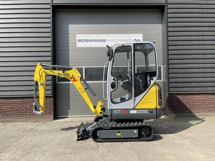 Wacker Neuson ET16 minigraver NIEUW €360 LEASE, Zakelijke goederen, Machines en Bouw | Kranen en Graafmachines, Graafmachine, Ophalen