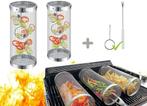 Vegan Bbq grillmand 2st - Bbq groentemand - BBQ Accessoires, Nieuw, Oneproduct, Verzenden