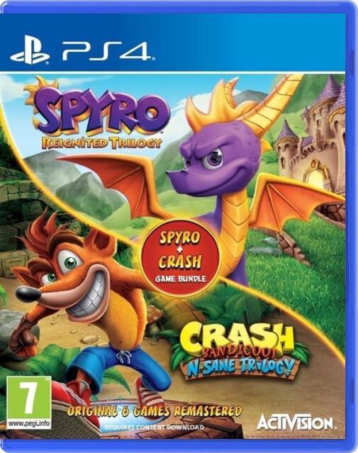Spyro Reignited & Crash Bandicoot N.Sane [PS4], Spelcomputers en Games, Games | Sony PlayStation 4, Ophalen of Verzenden