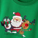 Name It-collectie Kerst trui Rick (jolly green), Kinderen en Baby's, Kinderkleding | Maat 92, Nieuw, Jongen, Trui of Vest, Name It