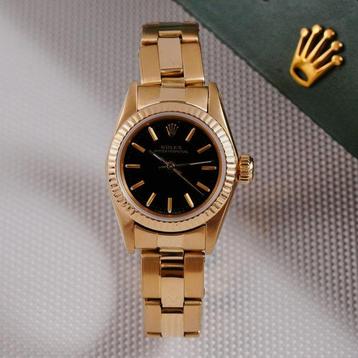 Rolex - Oyster Perpetual 18k Yellow Gold - 67198 - Dames - beschikbaar voor biedingen