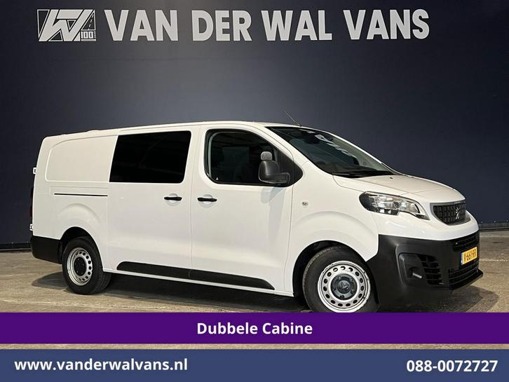Peugeot Expert | 2.0 BlueHDI 123pk L3H1 Dubbele cabine Euro6, Auto's, Bestelauto's, Dealer onderhouden, Te koop, Handgeschakeld