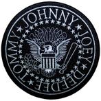 Ramones Presedential Seal Black Patch officiële merchandise, Verzamelen, Ophalen of Verzenden, Nieuw, Kleding
