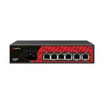 4 poorten PoE switch met watchdog en 60W vermogen met 2 upli, Verzenden, Nieuw