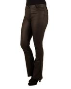 Zwarte flare high waist waxbroek van Ana&Lucy, Kleding | Dames, Broeken en Pantalons, Nieuw, Verzenden