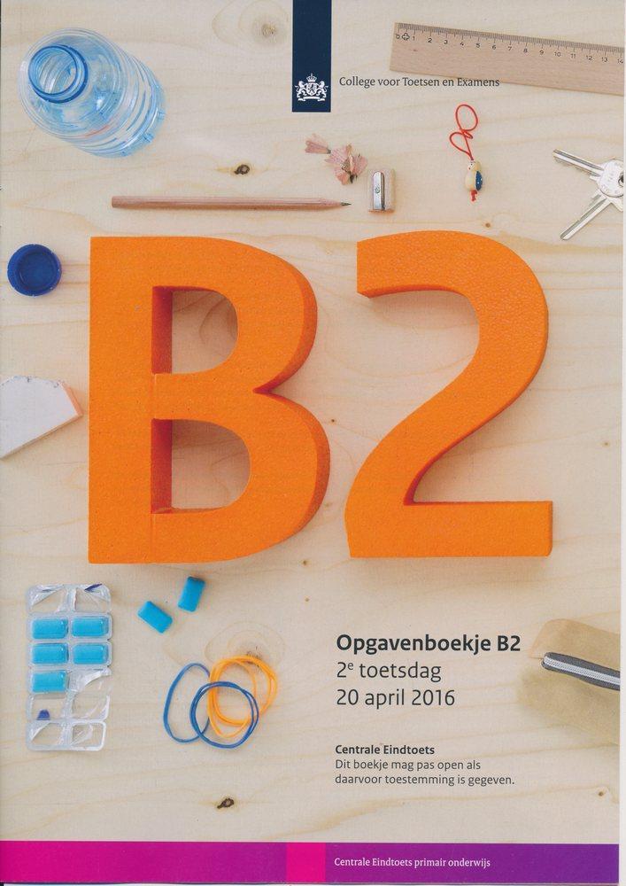Centrale Eindtoets opgavenboekje B2 2016, Boeken, Schoolboeken, Nieuw, Verzenden