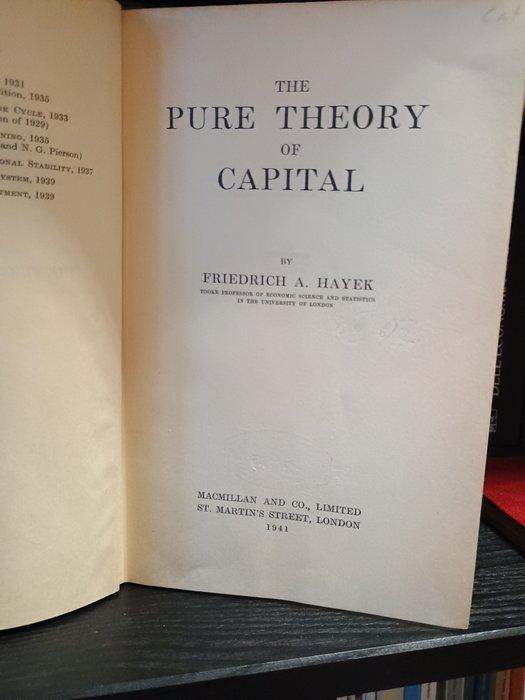 Friedrich A. Hayek - The Pure Theory of Capital - 1941, Antiek en Kunst, Antiek | Boeken en Bijbels