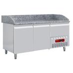 Diamond Pizzawerkbank | 270L | 2 Deuren + 1 Lade EN600x400 |, Witgoed en Apparatuur, Ophalen of Verzenden, Nieuw