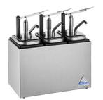Bereila Sausdispenser met 3 pompen | 3 x 3,5 Liter, Verzenden, Nieuw in verpakking