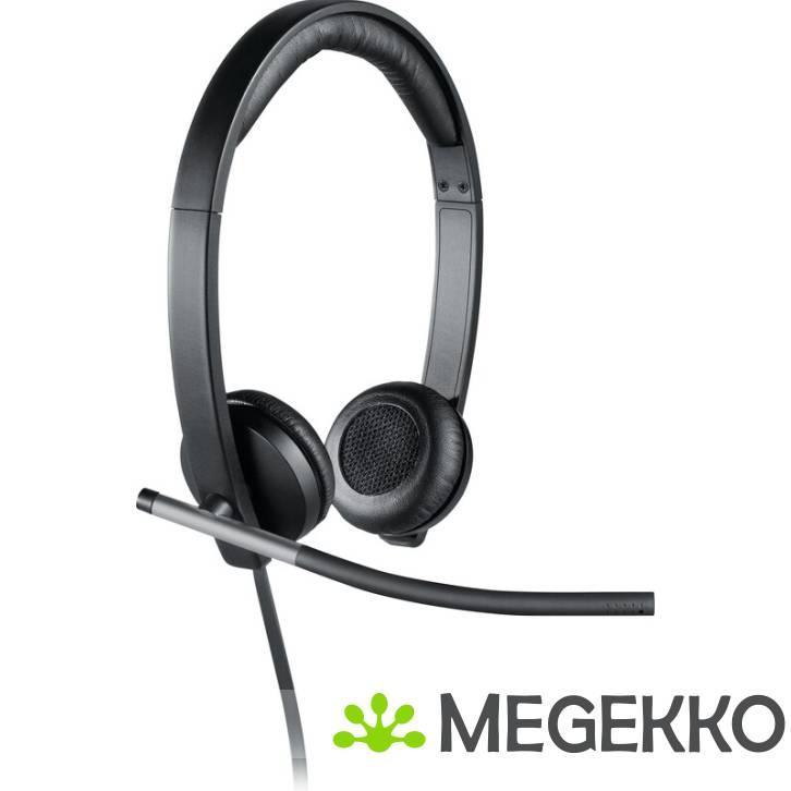 Logitech H650e Bedraad Zwart, Computers en Software, Headsets, Nieuw, Verzenden