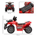 TRUUSK Mini Elektrische Quad, KinderElektrische ATV Kinderwa, Kinderen en Baby's, Speelgoed | Buiten | Accuvoertuigen, Verzenden