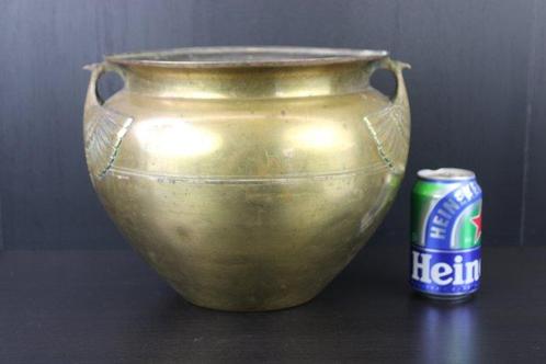 C. Kurz & Co Tiel - Pot - Art Nouveau messing bronzen, Antiek en Kunst, Kunst | Designobjecten