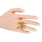 Ring - 18 karaat Geel goud, 18K Geelgouden 1.03ct Diamanten, Sieraden, Tassen en Uiterlijk, Nieuw