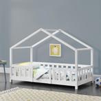 Kinderbed Treviolo met uitvalbeveiliging 70x140 cm wit mat, Kinderen en Baby's, Kinderkamer | Bedden, Verzenden, Nieuw