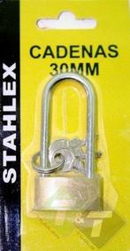 Hangslot Hoog, 30mm, Hoogte 45mm, Breedte 34.5mm, Dikte 4mm,, Motoren, Accessoires | Sloten, Ophalen of Verzenden, Nieuw