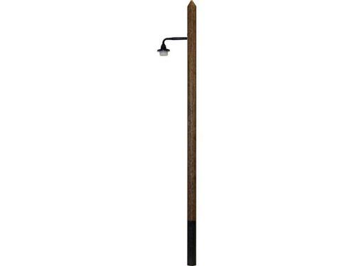 BELIBECO 121861 Houten mast met lamp, 180 mm, diammeter m..., Hobby en Vrije tijd, Modelbouw | Figuren en Diorama's, Zo goed als nieuw