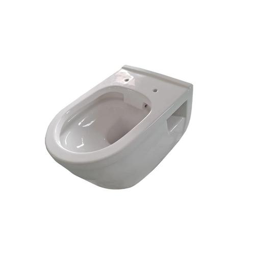 BWS Wandcloset Prio Diepspoel Rimless Exclusief Zitting Wit, Doe-het-zelf en Verbouw, Sanitair, Overige typen, Nieuw, Ophalen of Verzenden
