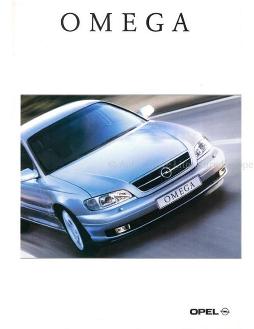 2000 OPEL OMEGA BROCHURE FRANS, Boeken, Auto's | Folders en Tijdschriften, Opel