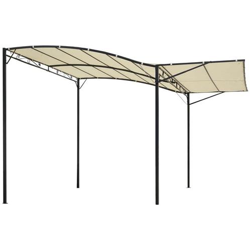 TRUUSK Tuinpaviljoen Met Opklapbare Dakverlenging Weerbesten, Tuin en Terras, Partytenten, Nieuw, Verzenden