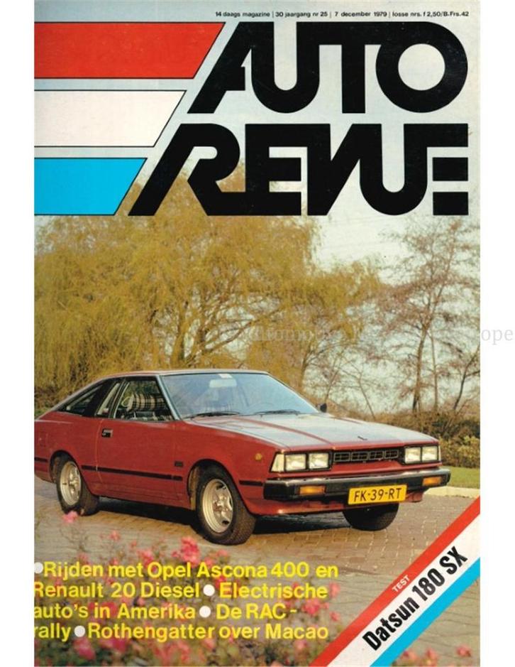 1979 AUTO REVUE MAGAZINE 25 NEDERLANDS, Boeken, Auto's | Folders en Tijdschriften