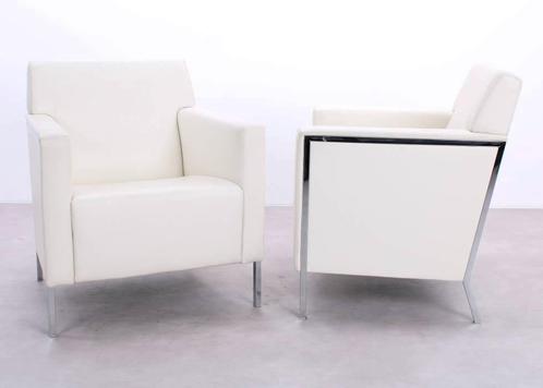 Moroso Steel fauteuil, Zakelijke goederen, Kantoor en Winkelinrichting | Kantoormeubilair en Inrichting, Stoel, Gebruikt, Receptie of Entree