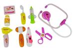 Speelgoed dokter set - met handige opbergkoffer - 10-delig, Kinderen en Baby's, Ophalen of Verzenden, Nieuw