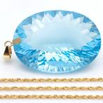 Zonder Minimumprijs - Ketting met hanger - 18 karaat Geel, Sieraden, Tassen en Uiterlijk, Antieke sieraden