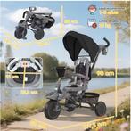 6-in-1 Kinderdriewieler Meegroeifiets met Duwstang, Verzenden, Nieuw