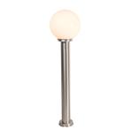Moderne buitenlamp paal staal RVS 100 cm - Sfera, Nieuw, Overige materialen, Minder dan 50 watt