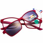Benson Leesbril met Magneet Zonnebril - Rood - Sterkte +1.00, Sieraden, Tassen en Uiterlijk, Zonnebrillen en Brillen | Heren, Nieuw
