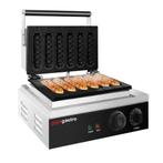 GGM Gastro | Wafelijzer / Corn Dog Maker - Enkel - Handmatig, Verzenden, Nieuw in verpakking, Overige typen