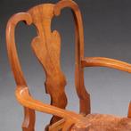 Stel van 8 eetkamerstoelen 2 met armleuningen  ca 1920 prij, Antiek en Kunst, Antiek | Meubels | Stoelen en Banken, Ophalen of Verzenden