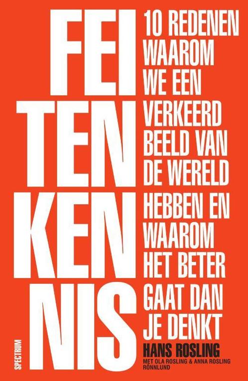 Feitenkennis 9789000351220 Hans Rosling, Boeken, Literatuur, Gelezen, Verzenden