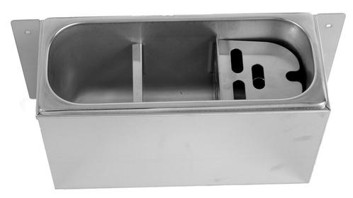 Ijslepel Spoelbak 330x120x150  Met Waterafvoergat, Wateraans, Zakelijke goederen, Horeca | Keukenapparatuur, Nieuw in verpakking