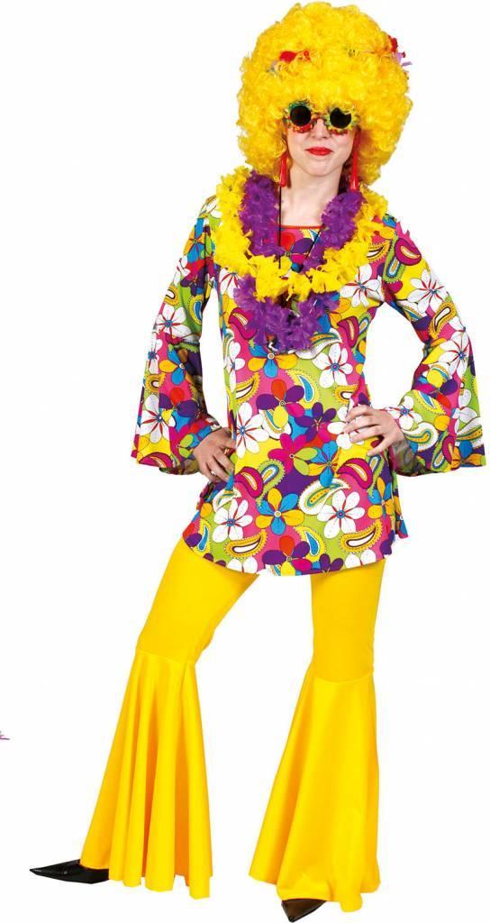 Flower Power Tuniek, Kleding | Dames, Carnavalskleding en Feestkleding, Nieuw, Ophalen of Verzenden