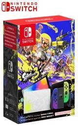 Nintendo Switch - OLED - Splatoon 3 Edition Mooi & Boxed, Spelcomputers en Games, Spelcomputers | Nintendo Switch, Zo goed als nieuw