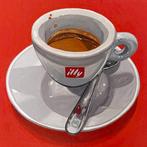 Cansu Rossi - Espresso on Vermilion Red