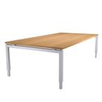 Recht N-poot bureau, 200 x 100 cm, Ophalen of Verzenden, Nieuw in verpakking