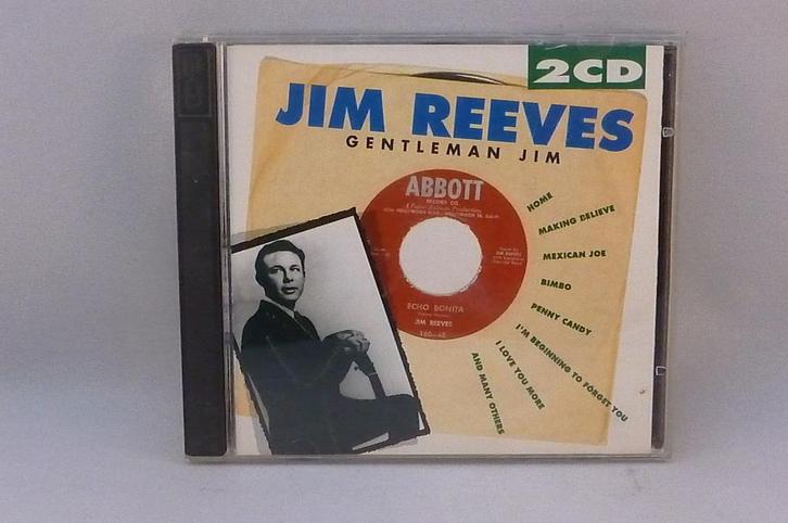 Jim Reeves - Gentleman Jim (2 CD), Cd's en Dvd's, Cd's | Pop, Zo goed als nieuw, Verzenden