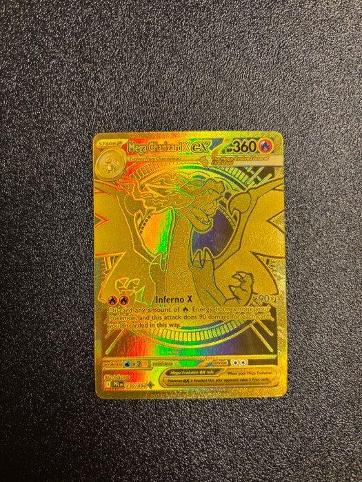 Pokémon Card - Mega Charizard 130 Secret rare, Hobby en Vrije tijd, Verzamelkaartspellen | Pokémon