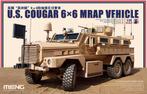 MENG-Model SS-005 U.S. Cougar 6x6 MRAP Vehicle Bouwpakket, Hobby en Vrije tijd, Verzenden, Nieuw, Overige typen, Overige merken