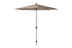 Platinum Riva parasol 2,5 m. Taupe, Nieuw, Stokparasol, Verzenden, Kantelbaar