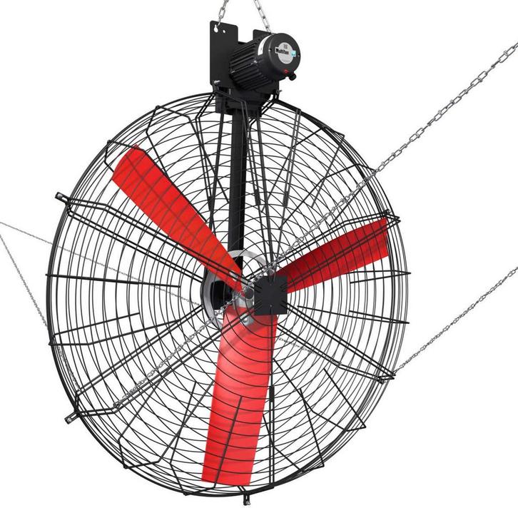 Multifan korfventilator 130 cm met ophangkettingset, Doe-het-zelf en Verbouw, Gereedschap | Overige machines, Nieuw, Ophalen of Verzenden