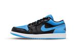 Jordan 1 Low Black University Blue - Maat 41, Kleding | Heren, Schoenen, Air Jordan, Nieuw, Ophalen of Verzenden, Sneakers of Gympen