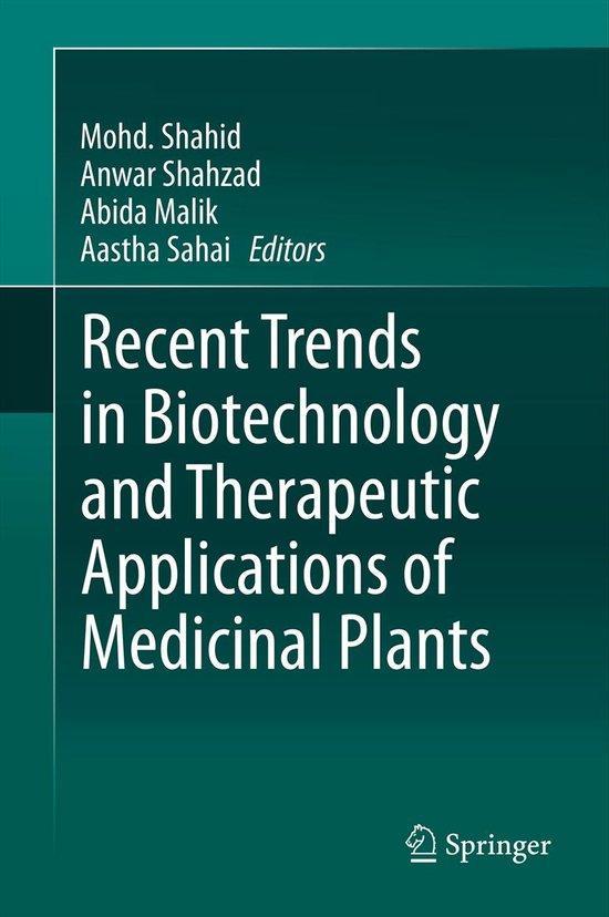 Recent Trends in Biotechnology and Therapeutic Applications, Boeken, Taal | Engels, Zo goed als nieuw, Verzenden